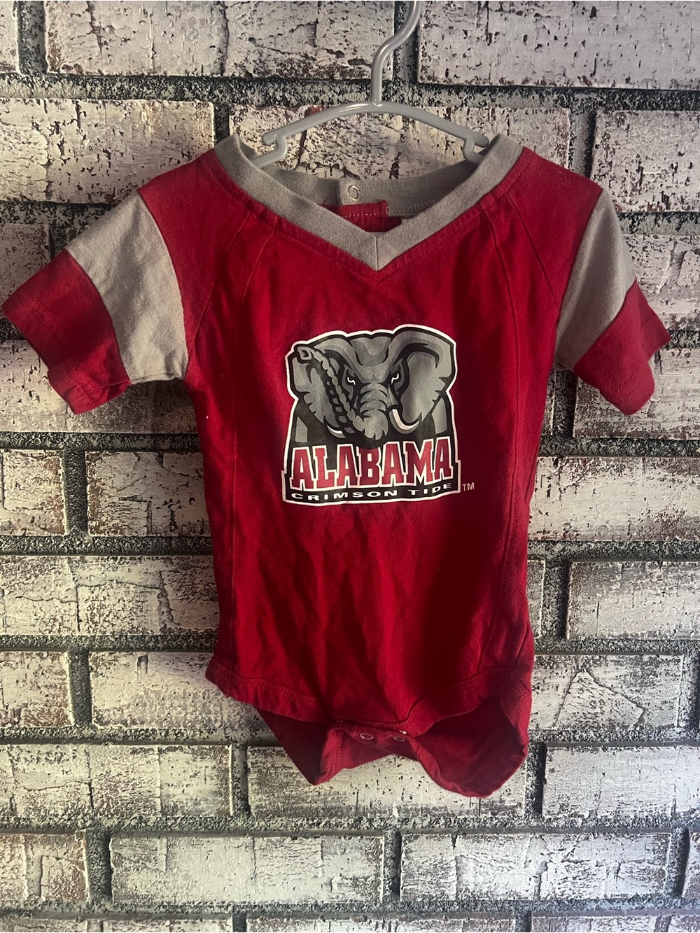 Colosseum Red & Gray Alabama Crimson Tide Kids Tee